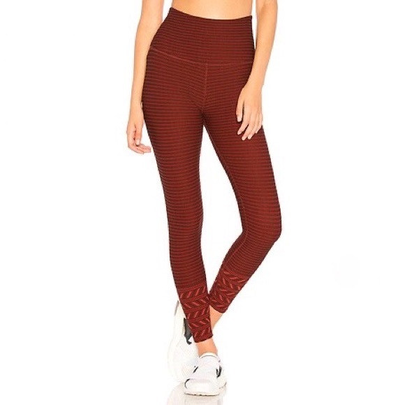 Beyond Yoga Pants - Revolve x Beyond Yoga Desert Border Red Rock High Waisted Midi Legging S